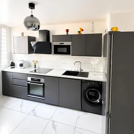 Beau Chic & Cosy, Proche Paris Daire